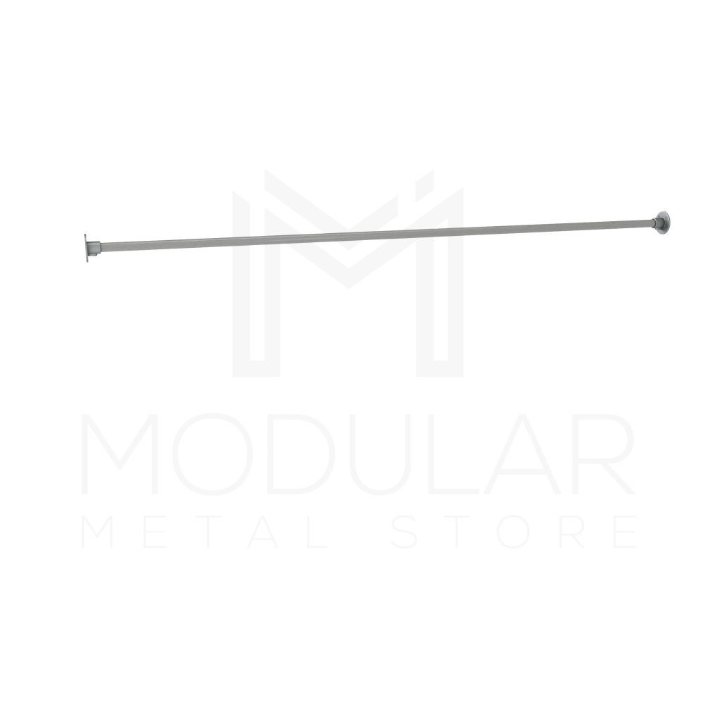 Straight Curtain Rail - Modular Metal Store